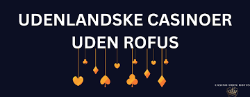 Bedste Online Casino Uden ROFUS - Spil Uden Bekymringer 1569359081